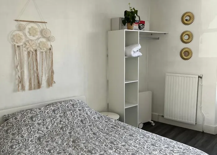 Joli T1 Avec Parking Gratuit Apartman