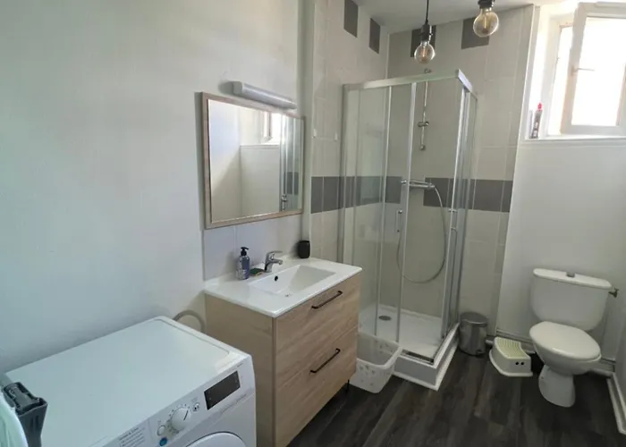 Joli T1 Avec Parking Gratuit Apartman